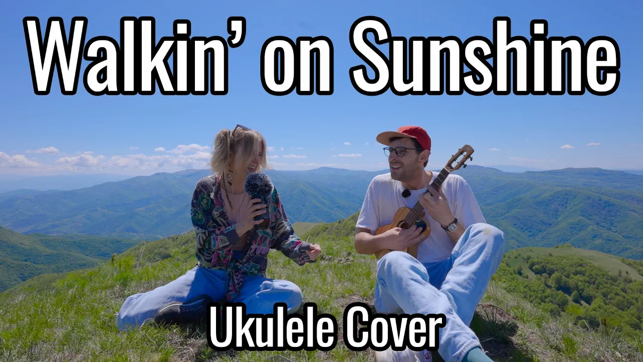 Walking On Sunshine (Ukulele Cover) Angie & Vasko