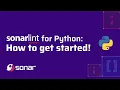 SonarLint for Python How to Get Started
