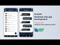 Android Chat App Development Tutorial Realtime Chat Implementation Android Studio