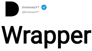 Wrapper Meaning in English