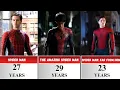 Tobey Maguire vs Andrew Garfield vs Tom Holland Age Difference