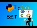 Set in Python frozenset in Python