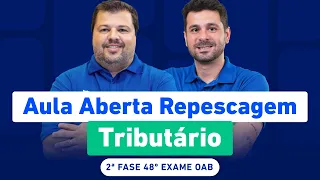 Aula Inaugural Direito TRIBUTÁRIO✍️ | REPESCAGEM 48º Exame 2ª Fase