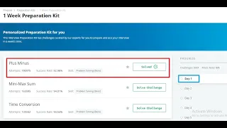 HackerRank 1 Week Preparation Kit Plus Minus problem Day 1 Python solution