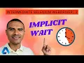 What is an implicit wait in Selenium Explanation with Java example