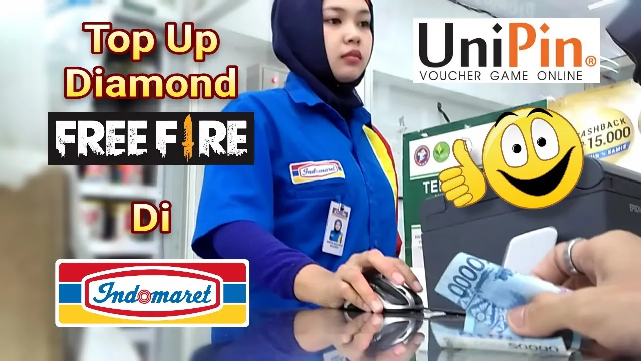 CARA MEMASUKAN KODE UNIPIN FF FREE FIRE DI ALFAMART INDOMARET TERBARU 2021 💎💎💎