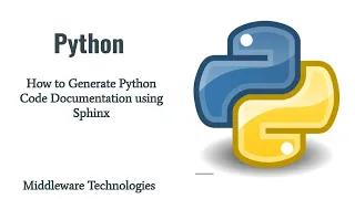 How to Generate Python Code Documentation using Sphinx