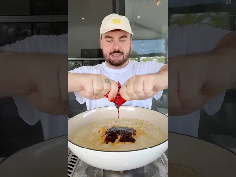Cheesy ramen with Steak