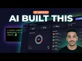 I Built a Full Stack SaaS and Deployed It Live in 20 Minutes - Antigravity Supabase Vercel