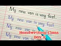 Handwriting Class Day 8 How to improve handwriting Handwriting classes Practice handwriting