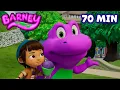 Download Lagu So MUCH Fun with Your Favorite Dinosaur! | Barney's World | 70+ Minutes Kids Cartoon