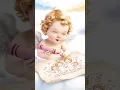 Download Lagu A whimsical scene of a baby angel drawing a family of angels. #viral #youtube #youtuber