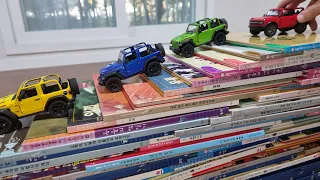 car book stairs play