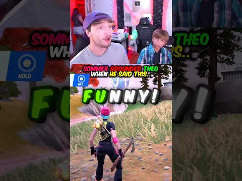 KID HAS THE BEST JOKES 😭✌️ (fortnite) @WyfulShorts