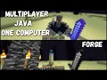 How To Play Minecraft Split Screen On PC With Only One Account Forge