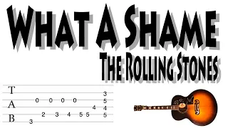 Download What A Shame The Rolling Stones Guitar chords MP3