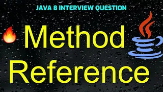 Method Reference in java 8 Java 8 Interview Question