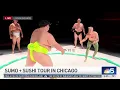 Sumo Sushi tour comes to Chicago as Matt Rodrigues gives sumo wrestling his best shot