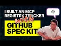 I Built an MCP Registry Tracker with GitHub Spec Kit