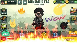 فتح صناديق لعبة ميني ملشيا Open Mini Militia Game Chests 