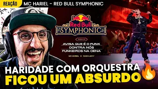 HISTÓRICO!!! MC HARIEL - REDBULL SYMPHONIC [REAÇÃO]