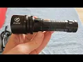Lagu Shustar Diving Flashlight - Unboxing \u0026 Outdoor Test