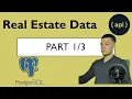 Web Scraping Real Estate Data Hidden API PostgreSQL Python Data Crawling Part