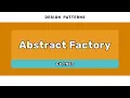 Abstract Factory Pattern - DESIGN PATTERNS C NET