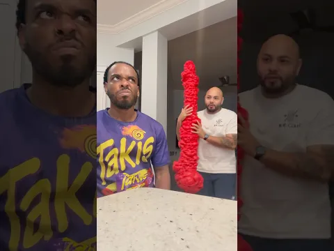 Taki Man Gets a Giant Hot Cheeto Instead of Takis! #shorts