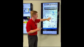 Using the WRAL weather app for partial lunar eclipse viewing