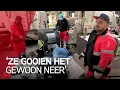 Download Lagu Vuilnismannen hebben handen vol aan verkeerd geplaatst restafval
