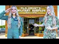I took them to a MILITARY Surplus Store They FREAKED out
