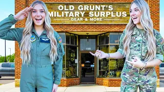 I took them to a MILITARY Surplus Store They FREAKED out
