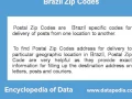 Brazil Postal Codes Lookup