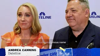 Dateline The True Crime Original Interview with Josh Mankiewicz Andrea Canning