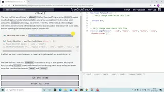 Tutorial 7 - copy array items using slice