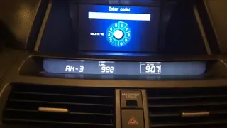 Honda Radio Code Nav Code 2010-2012 Crosstour Accord Pilot Odyssey Possibly 2013-2015 Also
