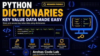 Python Dictionaries - Key Value Data Made Easy