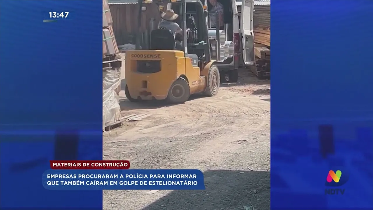 Empresas procuraram a polícia para informar que também caíram em golpe de estelionatário