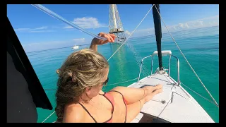 Our 🌧️Hurricane 🚩Proof Sailboat 🌊 Sailing and Fun Adventures in the Florida Keys ⛵