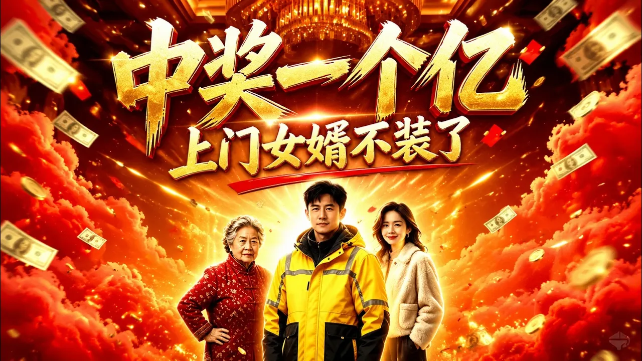 中奖一个亿,上门女婿不装了