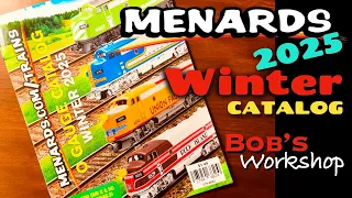 Menards O Scale Catalog Winter 2025 Trains Buildings DIECAST Lionel Williams MTH Gauge Paper Online
