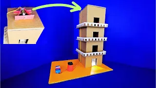 How To Make Electric Lift Model From Cardboard Make Mini Electric Lift Cardboard Elevator 