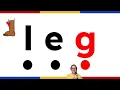 CVC Short E Reading Practice Blending Sounds