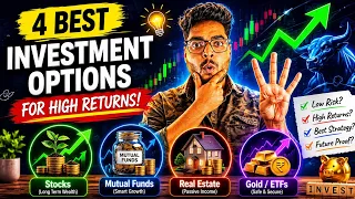 4 BESTINVESTMENT OPTIONSFOR HIGH RETURNS!  India ke Top Zero Brokerage Brokers Explained