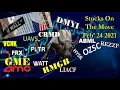Live GME AMC ABML HYSR REZZF RTP CWSFF FSR OSK RMGB FRSX DMYI -Feb 24 2021