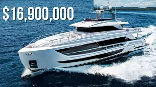 $16.9M 2022 HORIZON FD110 SuperYacht Tour / Fast Displacement Luxury Power Yacht – PART 2