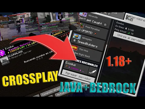 Minecraft server video for ExodusTeam | CrossPlay | Español