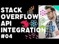Stack Overflow Clone - APIs Integration React with Redux Toolkit