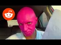 Reading hole Posts While Pink